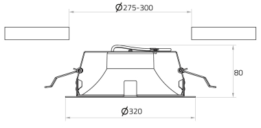 Rutec LED-Downlight CYRA        21092NWD 