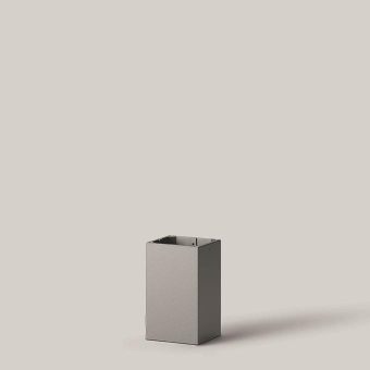 BEGA Pollerleuchtenrohr silber    84001A 
