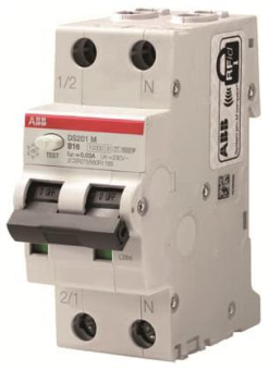 ABB FI/LS-Schalter      DS201MF-B16/0,03 