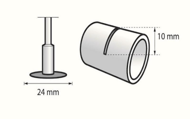 Bosch Trennscheibe D=24,0mm   2615042032 