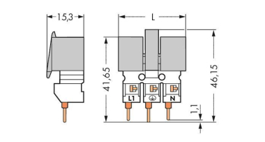 WAGO 272-415/272-491 Netzanschluss- 