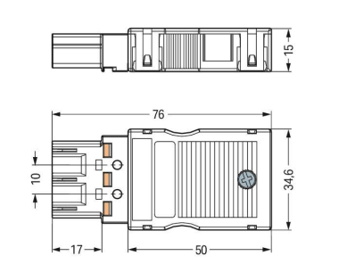WAGO 770-113 Stecker,mit 