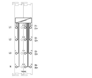 WAGO 750-495/000-002 3-Phasen- 