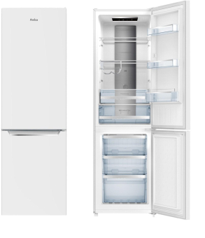 Amica KGCN 388 140 W ws Kühlkombi 