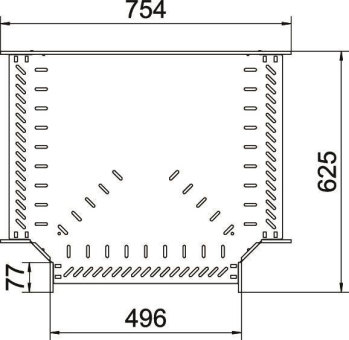 OBO RT 150 FS T-Stück f.Kabelrinne 