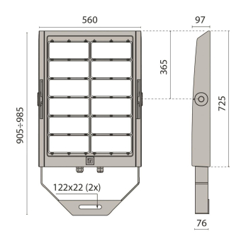 PIL SQUARE PRO 1035 ELL15X30 740 3119536 