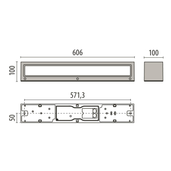 PII LED-Wandleuchte 3000K 38W    3100850 