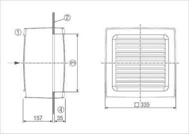 MAICO Fensterventilator            EVN22 