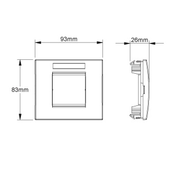Kleinhuis Geräteeinbausystem    KESL-1.3 