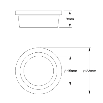 HKL Passeinsatz Konisch           273/25 