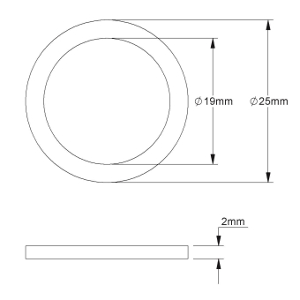 Kleinhuis Dichtring f.Anschluss   987M20 