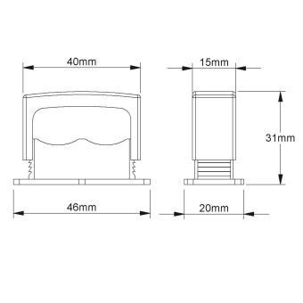 Kleinhuis Tempo-Druckschelle      1766/2 