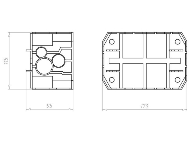 KAIS Verbindungskasten           1298-08 