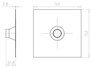 Kaiser Rohrmanschette D:25-32mm  9079-49 