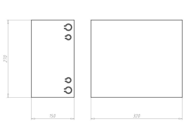 Kaiser Brandschutzgehäuse        9435-03 