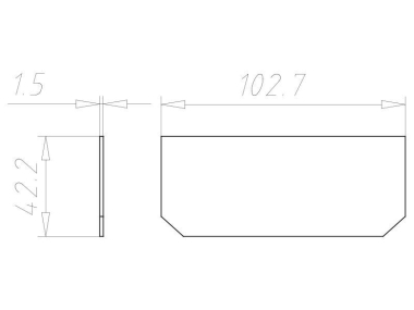 KAIS Trennwand für 9195-..       9195-20 