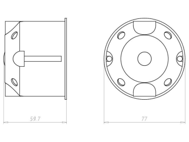 KAIS Geräte-Verbindungsdose      9074-03 