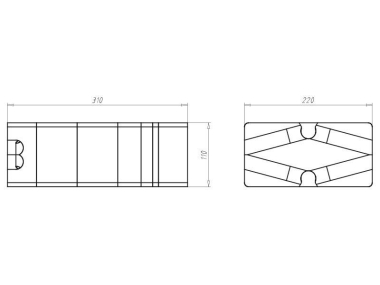 Kaiser System-Geräteträger       9966.22 