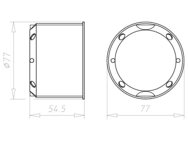 KAIS Gerätedose HWD B 15         9464-14 