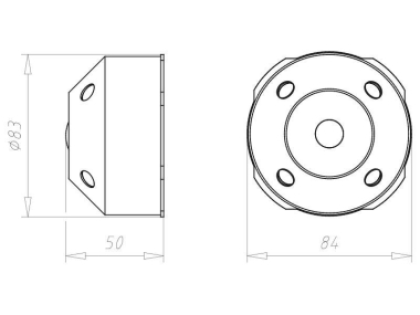 Kaiser Quickbox HWD90 Gerätedose 9498-77 