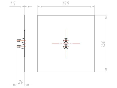 KAIS Doppel-Leitungsmanschette D 9079-45 