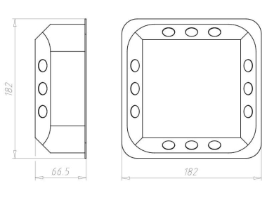 KAIS Hohlwandabzweigkasten       9196-77 