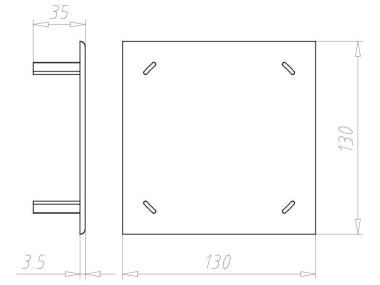 Kaiser Steckdeckel               9909.12 