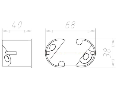 KAIS Wandl-Anschlussd            9148-00 