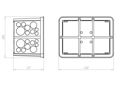 Kaiser UP Schlaufkasten          9917.21 