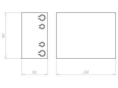 Kaiser Brandschutzgehäuse        9435-04 