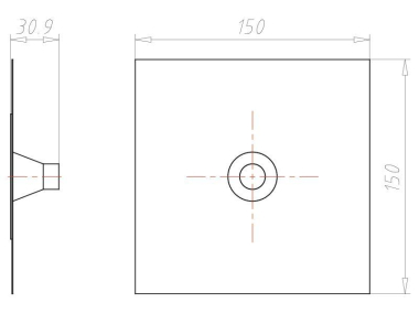 KAIS Rohrmanschette D 15-22 mm   9089-48 