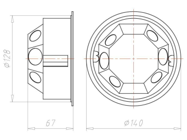 KAIS HW-Verbindungsdose          9073-01 