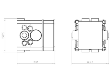 KAIS UP-Abzweigdose für KRFG-    9907.21 