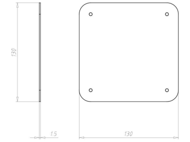 Kaiser Nassdeckel ALU m.Dichtung 9909.03 