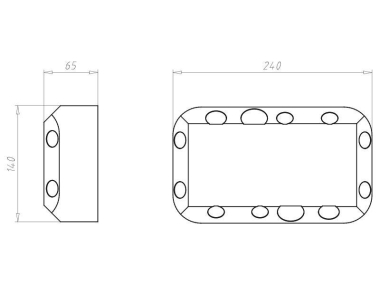 Kaiser Hohlwand Einbaugehäuse    9192-27 