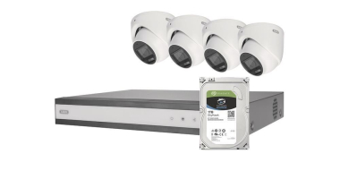 ABUS Komplett-Set m.4analogen TVVR33843D 