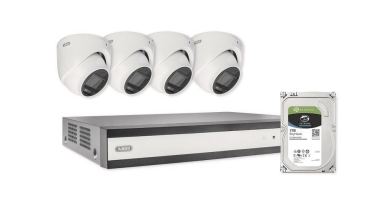 ABUS Komplett-Set m.4analogen TVVR33843D 