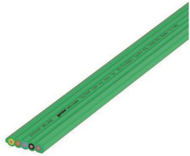 Wieland Flachleitung    5qmm HF GRUEN B2 