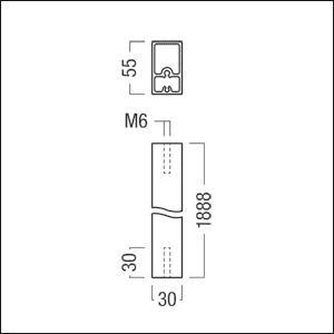 ZUM Standrohr EPURUIA silber    42187080 