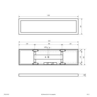 EVN Deckenanbaupanel    OFFICIUM OUT ECO 