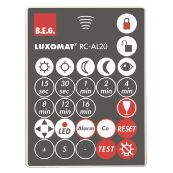 BEG Ecksockel für IR-RC-AL20 grau  92033 