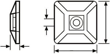 Hellermann MB4CAS-PA66-NA(100) 