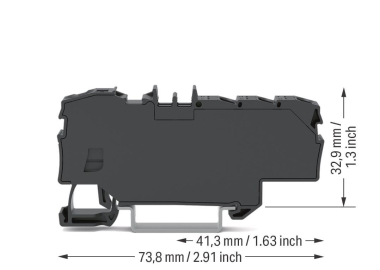 WAGO 2006-8035 Verteilerklemme,mit 