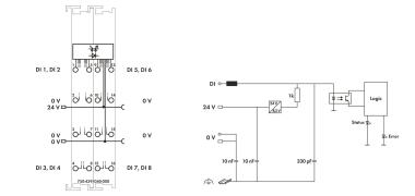 WAGO 750-439/040-000 8-Kanal- 