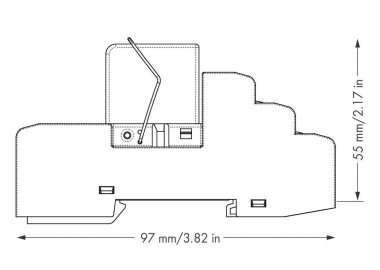 WAGO 858-390 Relaismodul, 