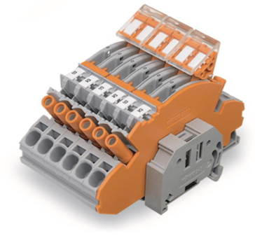 WAGO 2007-8875 Klemmenblock,für 