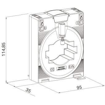 WAGO 855-605/1500-501 Aufsteck-Strom- 