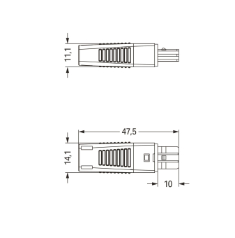 WAGO 893-1002 Buchse,mit 