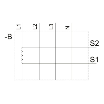 Siemens 3UL23021A Differenzstromwandler 