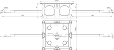 DEHN UP-Trennstellenkasten        476016 